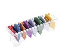 Ausla Set de 8 Peignes de Coupe, Guide de Tondeuse à Cheveux, PP, 3-25mm, Accessoires de Coiffure Colorés