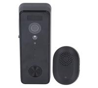 Ausla Sonnette Vidéo, Bidirectionnel 1080P HD Caméra de Nuit 2.4G, 5GHZ Double Bande Wi-FI Connexion Visualisation Smart Phone Contrôle à Distance APP