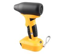 Ausla Souffleur à Jet Sec, Dépoussiéreur d'air électrique Compact Haute Puissance 130 000 Tr/min pour un Nettoyage Efficace de la Voiture et une Utilisation en Extérieur (YELLOW)