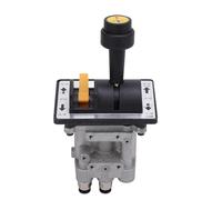 Ausla Soupape de Commande de Prise de Force de Camion, Soupape de Commande Proportionnelle à Réponse Rapide en Aluminium avec 4 Connecteurs pour Système Hydraulique de Camion à Benne Basculante