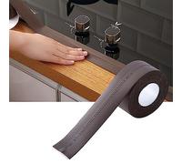Ausla Strong Adhésion Breflking Strip, PVC Auto-adhésif Decorative Edge Protector Scellant Trim pour la Cuisine du Mur de Baignoire de Lavabo de Salle de Bain, Installation Facile, Propre et Bien