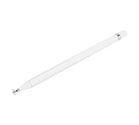 Ausla Stylet Conducteur en Plastique et Silicone pour écran Tactile, Pointe Souple 168 X 9 Mm pour Dessiner, Jouer et écrire sur Les Téléphones et Tablettes iOS (White)