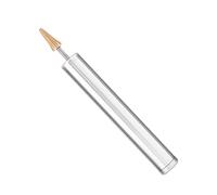 Ausla Stylo à Teinture pour Bordure en Cuir, Embout Rouleau en Acier Inoxydable avec Gouttière à Peinture pour Application Rapide D'Huile, Outil de Bricolage pour Travail du Cuir (WHITE)