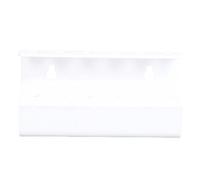 Ausla Support de Fléchettes en Acrylique Support Mural pour 6 Fléchettes Finition Mate Présentoir de en Acrylique Installation Facile Rangement Compact pour Salle de Jeux Maison Bar Joueurs de (WHITE)