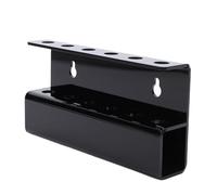 Ausla Support de Fléchettes Mural en Acrylique Noir Mat, Support Mural pour 6 Fléchettes, 6,1 X 1, X 3,15 Pouces, pour la Maison, la Salle de Jeux, Les Joueurs de, Organisateur de Rangement (Black)