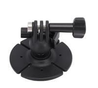 Ausla Support de Montage à Rotule pour DJI Pocket 3, Base Adhésive Forte | Support à Deux Broches pour Casque, Voiture, Moto, Tête Rotative à 360°, Mécanisme de Verrouillage par esign Compact