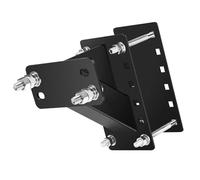 Ausla Support de Pneu de Secours en Acier au Carbone pour Remorque, Compatible avec 4, 5, 6 Roues à Crampons, Peut Supporter jusqu'à 150 Lb, Installation sans Perçage pour Remorques de Bateau,