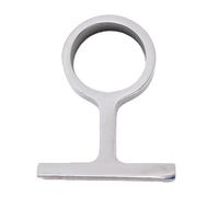 Ausla Support de Rambarde pour Bateau, Support Central en Acier | Acier Inoxydable 316 Marine, Finition Miroir, pour Toit de Cabine ou Tableau de Bord, Diamètre de Tube 22 mm.