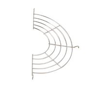 Ausla Support de Refroidissement des Aliments, Grille de Cuisson en Acier Inoxydable avec Conception de Crochet pour un Refroidissement Efficace des Casseroles et des Woks 6,3x13,2 Pouces (L 360 ml