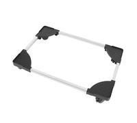 Ausla Support de Tour PC Mobile Réglable, Support pour CPU, Support de Tour D'ordinateur avec Roulettes à 360° et Rampes de Protection pour la Plupart des Boîtiers de PC de Bureau