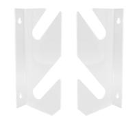 Ausla Support Mural pour Skateboard en Acrylique à 2 Niveaux, Support Transparent pour Affichage de Skateboard avec Vis pour Longboard, Snowboard Standard.