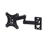 Ausla Support Mural pour TV, Bras à Ressort à Gaz Mouvement Complet avec Rotation 360°, Inclinaison 20 °, Support Mural Pivotant 180° pour la Maison, 2,95 X 7,87 (Convient 10 32 Pouces)