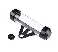 Ausla Support Universel de Tube de Taxe de Moto, Tube de Disque de Taxe étanche en Alliage d'aluminium avec Cadre sécurisé pour Moto (Black)