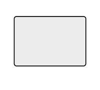 Ausla Tableau Magnétique Effaçable à Sec Portable, Tableau Blanc Double Face A3 A4, Surface d'écriture Facile à Nettoyer avec Coins Arrondis pour Enfants Adultes à la Maison, à l'école et au Bureau