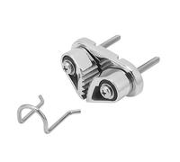 Ausla Taquet à Came Marin, Acier Inoxydable 316 pour Taquets de Corde d'ancrage, Réglage et Dégagement Faciles, Idéal pour la Voile et Le Kayak avec Corde de 3 à 12 Mm
