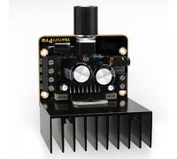 Ausla TDA7377 Amplificateur, 30Wx2 Double Canal Stéréo | Entrée DC 9-18 V, support de haut-parleur 4-8 Ohm, prise 3,5 mm, bouton de contrôle du volume, mise à niveau de voiture