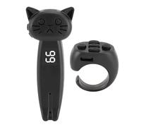 Ausla Télécommande de Tourne-Page pour Tablette, Télécommande de Tourne-Page avec Anneaux pour Liseuses, Vidéos Shorts, Enregistrement Selfie Caméra