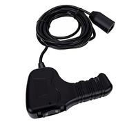 Ausla Télécommande de Treuil de Camion à Brancher, Télécommande de Rechange avec Câble en Forme de D de 3,7 M, Boîtier étanche, Poignée Ergonomique pour Warn M8000 M12000 VR12000 Zeon 10S