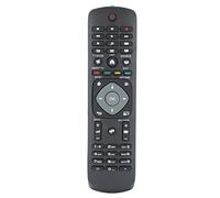 Ausla Télécommande Universelle de Remplacement pour Téléviseur avec Transmission Longue Portée de 8 M, Aucune Configuration Requise, Accès Direct aux Chaînes, Touches de Navigation
