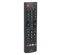 Ausla Télécommande Universelle, Télécommande de Remplacement ABS pour TV AKB73715603, Portée de 10 M, Configuration Simple, Prise en Main Confortable pour Une Utilisation Domestique de la Télévision