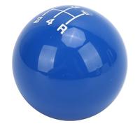 Ausla Tête de Pommeau de Levier de Vitesse M12x1,25, Matériau Acrylique Robuste, 3 Adaptateurs pour Voitures Universelles, Conception en Forme de Boule Cool pour Transmissions Manuelles (BLUE)