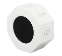 Ausla Timer Visuel Rechargeable, Minuteur Numérique à écran Rotatif Automatique avec Capteur, 7 Durées de Compte Prédéfinies et Fonctionnement Facile, 3 Niveaux de Volume Réglables, y Compris Le