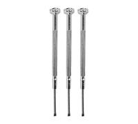 Ausla Tournevis pour Instruments à Vent, 3Pcs Tournevis Métalliques pour Instruments à Vent Saxophone Clarinette Hautbois Flûte Ensemble D'outils de Réparation avec Crochet à Ressort