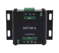 Ausla TTL vers RS485 Pro Adaptateur, Coque en Alliage D'Aluminium 5V SP3485 Isolé Interconvertisseur Module Port Série avec Débit en Baud 2Mbps et Indicateur LED