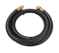 Ausla Tuyau D'aspiration CVC, 1/2 Pouce, 640 PSI, Débit élevé de 6 Pieds | Alliage de Laiton, Caoutchouc, Raccords évasés de 1/4 à 3/8 Pouces, Climatisation Automobile, Stockage au Froid, Chargement