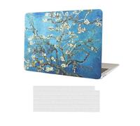 AUSMIX Compatible avec la dernière coque MacBook Air 13,6 pouces 2022 Modèle : A2681 M2 Clip Retina écran et Touch ID, MacBook Air 2022, coque rigide en plastique et couvercle de clavier, fleur