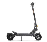 Ausom Adult Electric Scooter, E-ABS + Front & Rear Disc Brakes, 56 miles Max Range, Aircraft Landing Gear, hidden AirTag mount, Smart LCD dashboard, Swingarm Suspension, NFC Unlock