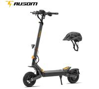 Ausom L1 Eu Trottinette Électrique, Moteur 500w, Batterie 48v 15,6ah, Pneus 10 Pouces, Vitesse Maximale 20km/H,Suspension À Bras Oscillant, Déverrouillage Nfc Et Code D'Accès