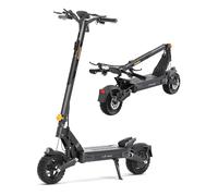 Ausom L2 Max Moteur Arrière Trottinette électrique, Scooter Électrique Tout-Terrain pour Adultes, 90km Autonomie, Moteur 1000W Puissant, Suspension Double, 130kg Capacité, Pneus 10" Anti-Crevaison