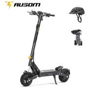 Ausom L2 Max Trottinette Électrique, Moteur 1000 W, Batterie 48 V 20,8 Ah, Pneus 10 Pouces, Vitesse Maximale 50 Km/H, Autonomie 90 Km,Verrouillage Nfc Et Code D'Accès