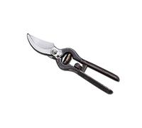 AUSONIA - 31199 SÉCATEUR PROFESSIONNEL POUR VIGNE FORGÉ DE 21 CM AVEC MANCHE NOIR ET FERMETURE DE SÉCURITÉ À ROULETTE