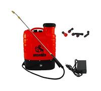 AUSONIA - 38018 POMPE ÉLECTRIQUE SAC À DOS 16 LITRES, Pression de 1,6 à 3,2 bars. Batterie 12 V/10 Ah Poids 3,7 kg