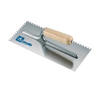 AUSONIA 42032 Taloche pour colle 28x12 manche bois dentelè 7,5x7,5