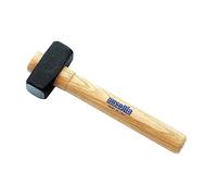 AUSONIA - 45150 Marteau de macon maillet de maçon 800 grammes avec manche de bois 28 cm