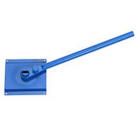 AUSONIA - 47243 PLAQUE CINTREUSE COUDEUSE FER À ÉTRIER EN ACIER AVEC MANCHE TREMPÉE DANS LES ZONES QUI S’USENT LE PLUS, PEINTE AVEC REVÊTEMENT ÉPOXYDE. DIAMÈTRE MAXIMUM 10/12 MM