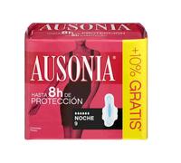 Ausonia Air Dry Con Alas Noche 9 Unidades