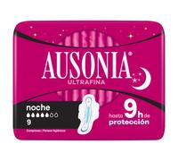 Ausonia Compresses De Nuit Tissées Pour Publicités 9 Unités