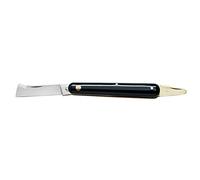 AUSONIA - COUTEAU À GREFFE DE 20 CM AVEC LAME EN ACIER ET MANCHE EN FAUSSE CORNE