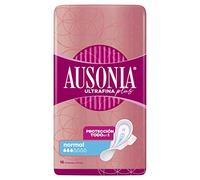 AUSONIA Lot de 16 compresses avec ailettes ultra fines et normales, protection et légèreté tout-en-un