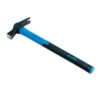 AUSONIA - MARTEAU DE CHARPENTIER DE COFFREUR A GRIFFES MARTEAU DE COURBEES AIMANTÉ 400 GRAMMES AVEC TÊTE FORGÉ ENLEVER LES CLOUS MANCHE DE 39 CM EN FIBRE DE VERRE