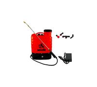 AUSONIA - POMPE ÉLECTRIQUE SAC À DOS 16 LITRES, Réversible, Panneau de commande avec indicateur de charge de la batterie et régulateur de pression