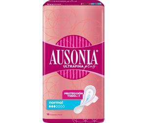 Ausonia Ultrafina Plus Compresas Normal Alas 16uds