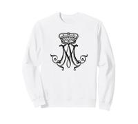 Auspice Maria Insigne catholique Vierge Marie Monogramme Sweatshirt