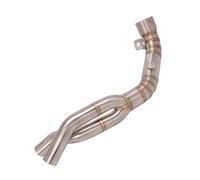 auspuff Compatible Avec Yamaha Pour YZF-R1 2007 2008 Échappement Moto Pour Escape Moto Modify Middle Tube Middle Link Pipe Connecter Silencieux