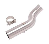 auspuff Pour Street Pour Triple 660 S A2l Tuyau Liaison Intermédiaire Modifié De 50,8 Mm Motocross Connecteur D'adaptateur Tuyau Liaison D'échappement Moto Pour Espace Moto