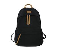 Außenhandel Sac à dos pour femmes Sacs d'école de grande capacité pour les collégiens Sac à dos de loisirs simplifié japonais Sacs à dos filles, Noir , Taille unique pour tous, Sac à dos traditionnel